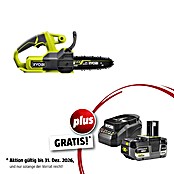 Ryobi ONE+ Maschinenpaket (Akku-Kettensäge RY18CS20A-0,18V, 4 Ah Akku & 2A Ladegerät) | BAUHAUS