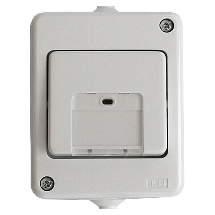Voltomat FLUID Conmutador para estancias con humedad (Blanco, En pared, IP44)