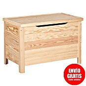 Astigarraga Arcón (70 x 40 x 48 cm, Madera, Color: Natural)
