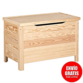 Astigarraga Arcón (L x An x Al: 70 x 40 x 48 cm, Madera, Natural)