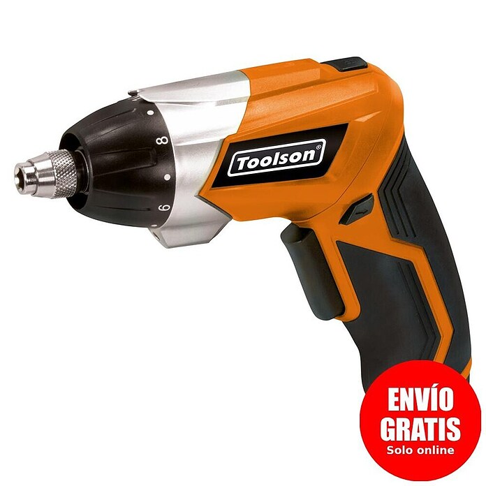 Toolson Atornillador de batería PRO-ASX3600 (3,6 V, 1 batería, 1,3 Ah, 29 Nm) | BAUHAUS