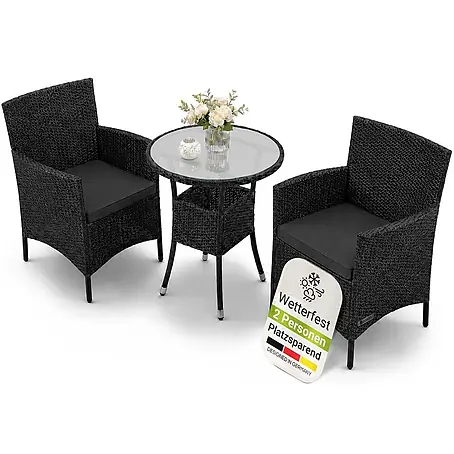 Juskys  Gartentisch-Set Bayamo