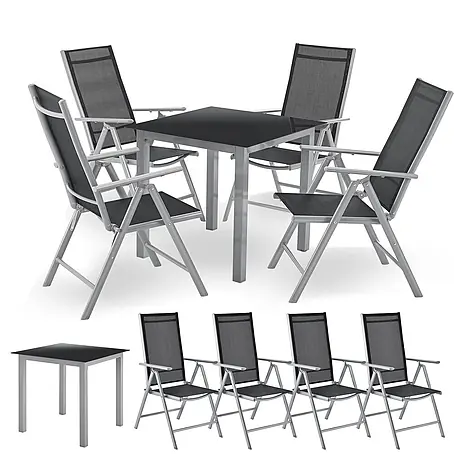 Juskys  Gartentisch-Set Milano