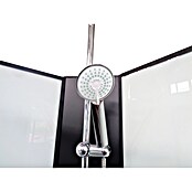 Sanotechnik Kompletni tuš Viva  (Bela/črna, 80 x 120 x 225 cm) | Kompletne tuš kabine | Tuš kabine | Tuširanje | Kopalnica in sanitarije | Izdelki | BAUHAUS