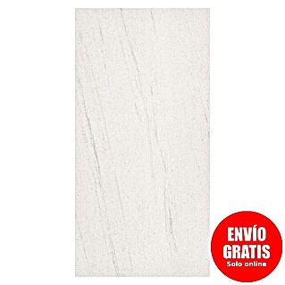 Bariperfil Protector de pared de cocina Backsplash (White concrete, 60 x 98 cm, Aluminio)