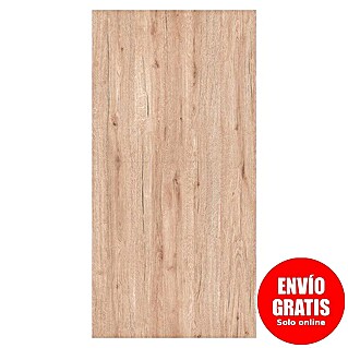 Bariperfil Protector de pared de cocina Backsplash (Natural Oak, 60 x 98 cm, Aluminio)