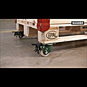 Wagner System Möbel-Lenkrolle RO 6975 (Durchmesser Rollen: 75 mm, Traglast: 1 000 kg, Kugellager, Mit Platte, Farbe Rad: Weiß) | BAUHAUS