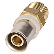 Comisa Press prehodni nastavek  (Premer: 16 mm, Zunanji navoj: ½″) | Pritisni fitingi | Cevni sistemi in fitingi | Sanitarna inštalacija | Kopalnica in sanitarije | Izdelki | BAUHAUS