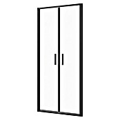 Sanotechnik Nihajna tuš vrata Slim Line  (90 x 200 cm, Črna, Debelina stekla: 6 mm) | 3670 - Drehtür | DADB - Duschabtrennungen | DAD - Badausstattung | DA - Badausstattung/Bäderwelt | D - Sanitär | BAUHAUS