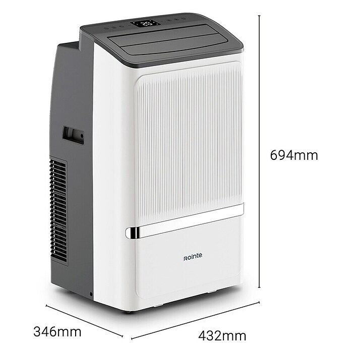 Rointe Aire acondicionado portátil Alghero 3000 (3.500 W, Tamaño de la estancia: 20 m² - 30 m², Blanco) | BAUHAUS