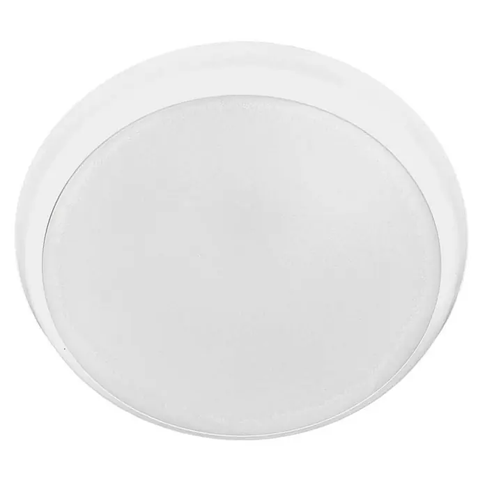 Arcchio Deckenleuchte Augustin - weiß / opal, weiß / opal - Runde weiße LED-Deckenleuchte mit diffuser Abdeckung.