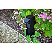 Lutec Zunanji stebriček z vtičnicami Mains  (Temno siva, 3.500 W, IP54, 8 x 8 x 31 cm) | Vrtne vtičnice in razdelilci | Elektro oprema | Elektro in svetila | Izdelki | BAUHAUS