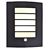 Lutec LED senzorska zunanja stenska svetilka Slim  (40 W, Do x Š x V: 30,5 x 10 x 23,5 cm, Črna) | 3078 - Wandleuchte Outdoor | CAJA - Outdoorleuchten Hochvolt | CAJ - Outdoorleuchten | CA - Beleuchtung | C - Elektro | BAUHAUS