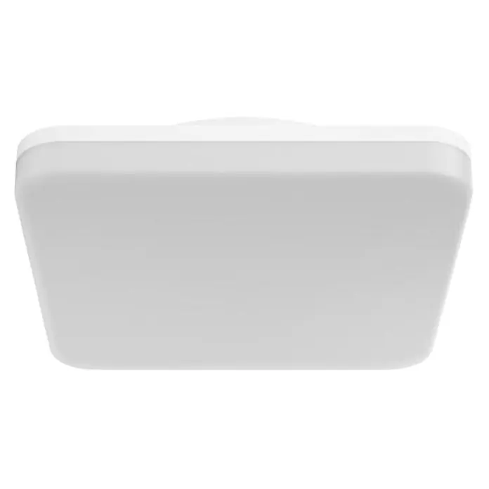 Hama LED-Deckenleuchte Matter WLAN RGBW - L x B x H: 22 x 22 x 5 cm - Flache, weiße, rechteckige Decken- oder Wandleuchte.