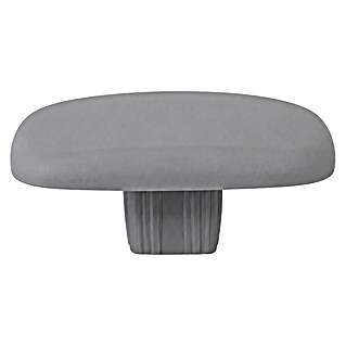 GroJa Pfostenkappe (Passend für: Steckzaun, L x B: 77 x 77 mm, Kunststoff, Grau)