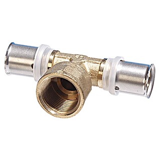 Comisa T-komad za Pex cijevi (Promjer: 20 mm, Unutarnji navoj: ½″)