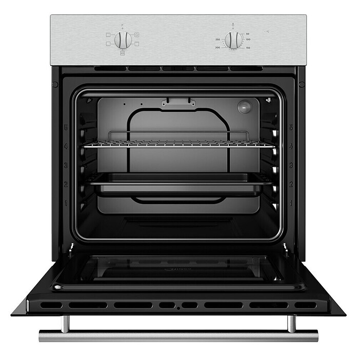 Midea Horno empotrado MBO65M40M0-X ST (Número de tipos de calentamiento: 4 ud., Volumen horno: 70 l) | BAUHAUS