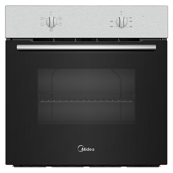 Midea Horno empotrado MBO65M40M0-X ST (Número de tipos de calentamiento: 4 ud., Volumen horno: 70 l) | BAUHAUS