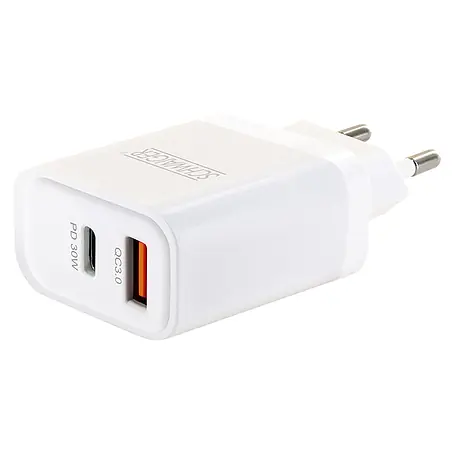 Schwaiger  USB-Ladeadapter 30W USB-A, USB-C