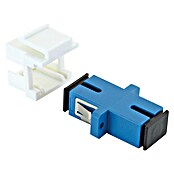 Schwaiger Netzwerk-Stecker Glasfaser Keystone-Adapter SC-Simplex (Weiß) | BAUHAUS