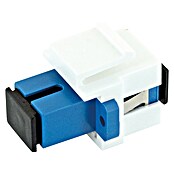 Schwaiger Netzwerk-Stecker Glasfaser Keystone-Adapter SC-Simplex (Weiß) | BAUHAUS