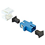 Schwaiger Netzwerk-Stecker Glasfaser Keystone-Adapter SC-Simplex (Weiß) | BAUHAUS