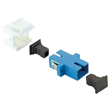 Schwaiger  Netzwerk-Stecker Glasfaser Keystone-Adapter SC-Simplex