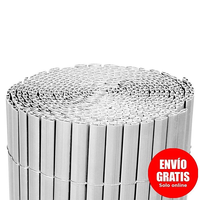 Ocultación Cañizo de PVC ovalado (Blanco, 3 x 2 m, PVC) | BAUHAUS