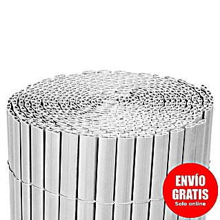 Ocultación Cañizo de PVC ovalado (Blanco, 3 x 2 m, PVC)
