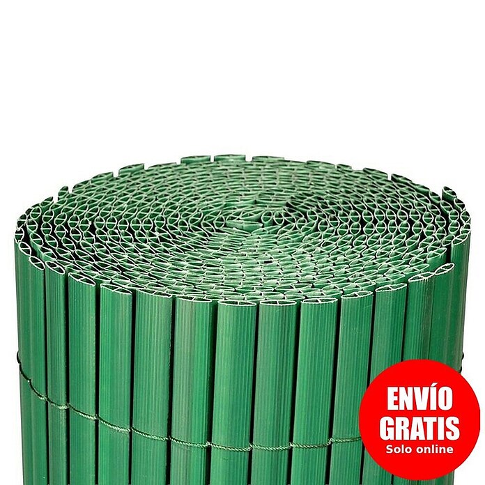 Ocultación Cañizo de PVC ovalado (Verde, 3 x 2 m, PVC) | BAUHAUS