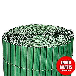 Ocultación Cañizo de PVC ovalado (Verde, 3 x 2 m, PVC)