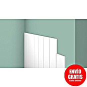Nmc Decoflair Panel de pared machihembrado CP1 (5 ud., Blanco, 1,22 m x 79 mm, Polímero extruido de alta densidad (HDPS)) | BAUHAUS