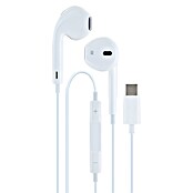 Schwaiger In Ear Kopfhörer In-Ear Kopfhörer mit USB-C Stecker & Kabelmikrofon – Weiß (Weiß) | BAUHAUS
