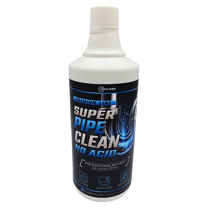 Čistilo za odtoke Super pipe clean NO ACID  (1 l) | 4046 - Wassertechnik+Salztabletten | DCDA - Wasserinstallation | DCD - Sanitärinstallation | DC - Sanitärinstallation | D - Sanitär | BAUHAUS