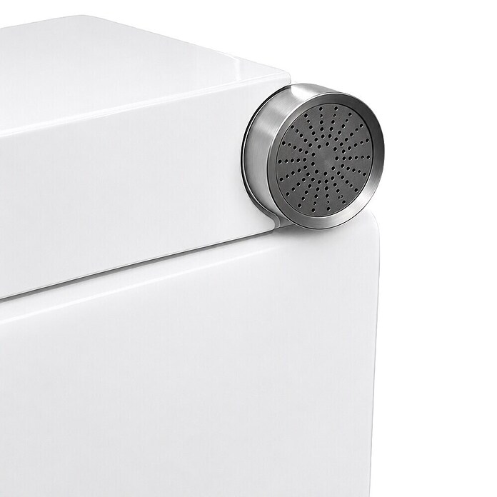 Taza de WC Japonés Smart Beta (Sin borde de descarga, Salida WC: Vertical, Blanco) | BAUHAUS