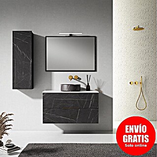 Mueble de lavabo One (L x An x Al: 45 x 80 x 55 cm, Marquina)