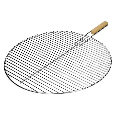 ECD Germany  Grillrost Grillplatte 54,5 cm Rund für Gasgrill Holzkohlegrill Feuerstelle