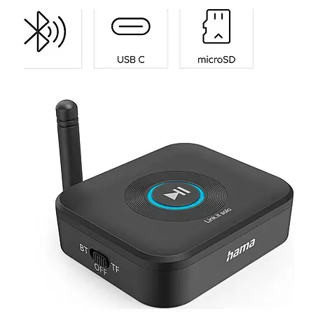 Hama  Adapter 00205321 "Link.it solo" Empfänger Bluetooth nachrüsten an HiFi