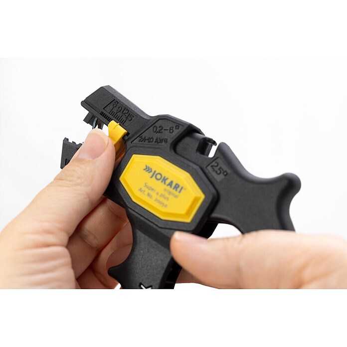 Jokari Afstriptang Super 4 plus (Geschikt voor: 0,2 - 6 mm² kabeldoorsnede)