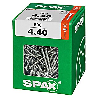 Spax T-Star plus Univerzalni vijak T-Star plus (Ø x Do: 4 x 40 mm, Površina WIROX, T-Star plus, 500 kos)