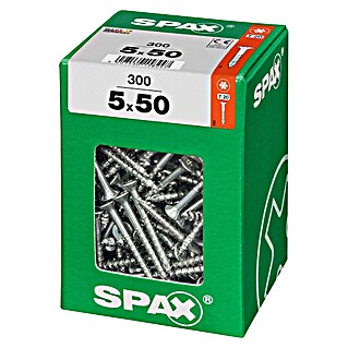 Spax T-Star plus Univerzalni vijak T-Star plus (Ø x Do: 5 x 50 mm, Površina WIROX, T-Star plus, 300 kos)
