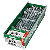 Spax T-Star plus Univerzalni vijak T-Star plus  (Ø x Do: 6 x 140 mm, Površina WIROX, T-Star plus, 50 kos) | 1046 - Mehrzweckschrauben verpackt | AADB - Schrauben verpackt | AAD - Kleineisenwaren | AA - Eisenwaren | A - Eisenwaren | BAUHAUS
