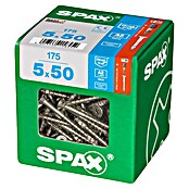 Spax T-Star plus Vijak z vgrezno glavo nerjaveči  (Ø x Do: 5 x 50 mm, Nerjavno jeklo, 175 kos, Delni navoj) | 1046 - Mehrzweckschrauben verpackt | AADB - Schrauben verpackt | AAD - Kleineisenwaren | AA - Eisenwaren | A - Eisenwaren | BAUHAUS