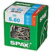 Spax T-Star plus Vijak z vgrezno glavo nerjaveči  (Ø x Do: 5 x 60 mm, Nerjavno jeklo, 125 kos, Delni navoj) | 1046 - Mehrzweckschrauben verpackt | AADB - Schrauben verpackt | AAD - Kleineisenwaren | AA - Eisenwaren | A - Eisenwaren | BAUHAUS