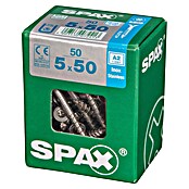 Spax T-Star plus Vijak z vgrezno glavo nerjaveči  (Ø x Do: 5 x 50 mm, Nerjavno jeklo, 50 kos, Delni navoj) | 1046 - Mehrzweckschrauben verpackt | AADB - Schrauben verpackt | AAD - Kleineisenwaren | AA - Eisenwaren | A - Eisenwaren | BAUHAUS