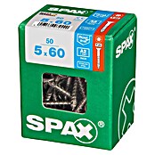 Spax T-Star plus Vijak z vgrezno glavo nerjaveči  (Ø x Do: 5 x 60 mm, Nerjavno jeklo, 50 kos, Delni navoj) | 1046 - Mehrzweckschrauben verpackt | AADB - Schrauben verpackt | AAD - Kleineisenwaren | AA - Eisenwaren | A - Eisenwaren | BAUHAUS
