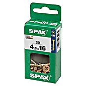 Spax Univerzalni vijak  (4,5 x 16 mm, Celotni navoj, 20 kos) | 1046 - Mehrzweckschrauben verpackt | AADB - Schrauben verpackt | AAD - Kleineisenwaren | AA - Eisenwaren | A - Eisenwaren | BAUHAUS