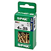 Spax Univerzalni vijak  (4,5 x 25 mm, Celotni navoj, 15 kos) | 1046 - Mehrzweckschrauben verpackt | AADB - Schrauben verpackt | AAD - Kleineisenwaren | AA - Eisenwaren | A - Eisenwaren | BAUHAUS