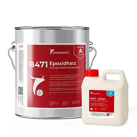 MANADATEC  Fußbodenversiegelung 2K Epoxidharz Bodenbeschichtung B 471