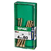 Spax Univerzalni vijak  (4,5 x 80 mm, Celotni navoj, 10 kos) | 1046 - Mehrzweckschrauben verpackt | AADB - Schrauben verpackt | AAD - Kleineisenwaren | AA - Eisenwaren | A - Eisenwaren | BAUHAUS